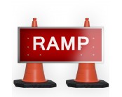 Ramp Cone Sign